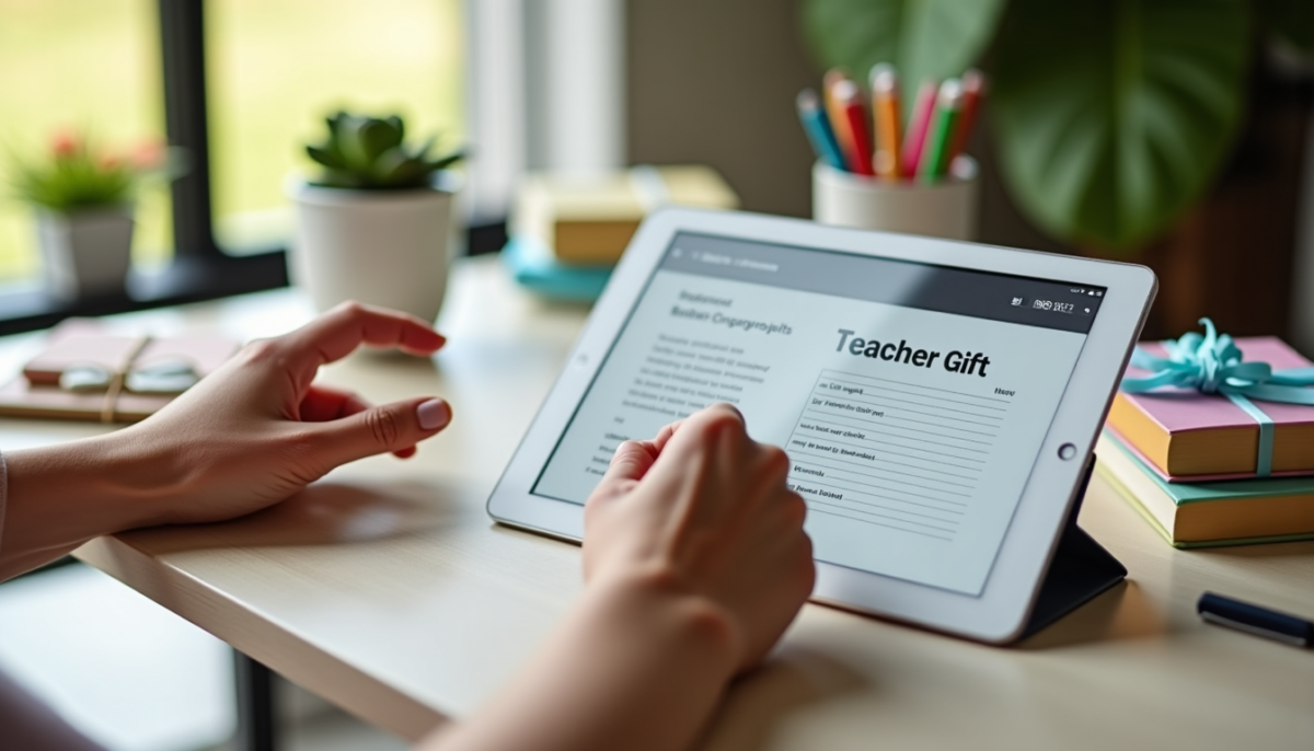 Préparer un cadeau enseignant : la checklist avant d&rsquo;acheter